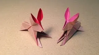 How to make an Origami Rabbit / Animals