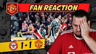 RANT Pathetic United! Brentford 1-1 Man Utd GOALS United Fan REACTION