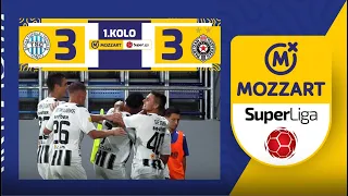 Mozzart Bet Super liga 2023/24 - 1.Kolo: TSC – PARTIZAN 3:3 (2:2)