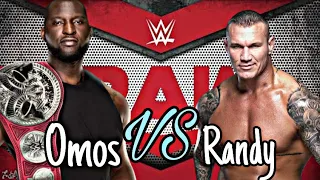 Randy Orton Vs Omos full match on Raw - WWE as WR3D.