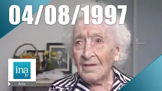 20h France 2 du 4 août 1997 - Mort de Jeanne Calment | Archive INA