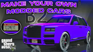 How To Make Your Own Modded Car F1/Benny In Gta 5 Online
