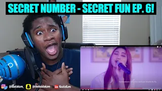 this touched my heart!! SECRET NUMBER - SECRET FUN EP.6 OVER THE RAINBOW | REACTION!