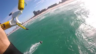 Kitesurfing Dolphin Beach, Cape Town, South Africa