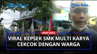 Viral Kepala Sekolah SMK Multi Karya Cekcok dengan Warga Karena Area Parkir