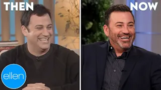 Then and Now: Jimmy Kimmel's First and Last Appearances on 'The Ellen Show'