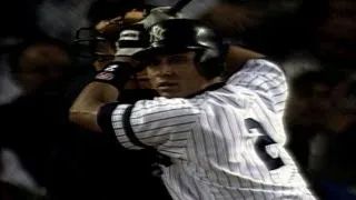 Derek Jeter records first postseason hit in Game 1 of the 1996 ALDS