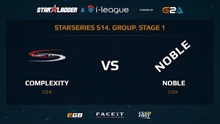 Complexity vs Noble - Map 2 - Cache (SL i-League StarSeries XIV)