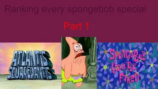 Every Spongebob Special Ranked Part 1