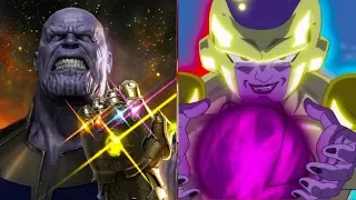 DBZMacky Thanos vs Frieza Power Levels (Dragon Ball Super vs Marvel)