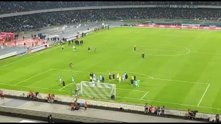 Napoli Juventus 5-1 festa finale 13/01/2023