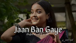 Jaan Ban Gaye  [Slowed & Reverb] - Vishal Mishra | Lofi Song | JUST Chill
