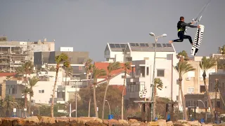 kitesurfing Israel bat galim