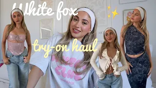 WHITE FOX BOUTIQUE TRY ON HAUL+ COUPON CODE!! *new year, new clothes*