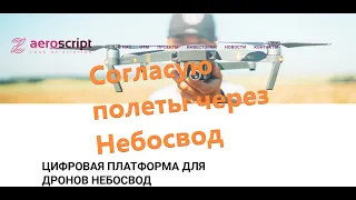 Согласую полеты через "Небосвод".