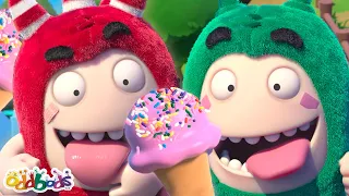 DOUBLE SCOOP🍦 Ice Cream Day! 🍦Oddbods Full Episode | Funny Cartoons for Kids