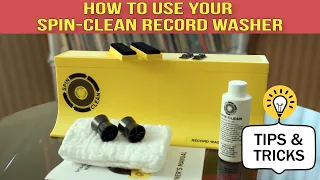 Spin Clean Record Washer - Video Tutorial / Instruction