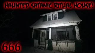 FOUND SATANIC BIBLE IN HAUNTED RITUAL HOUSE (DEMON)