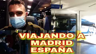 🚌 VIAJANDO de MURCIA a MADRID en autobus 🚍| me VOY de MURCIA ESPAÑA | viajando por españa 🧳