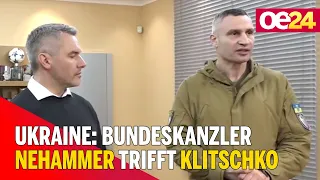 Ukraine: Bundeskanzler Nehammer trifft Vitali Klitschko