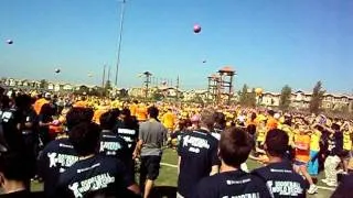 UCI Dodgeball World Record 2011 TO MAH FACE