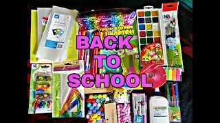 BACK TO SCHOOL 2019/Покупки к школе в Епицентре/обзор канцелярии