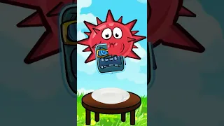 Red ball eating all Bosses.Red Ball 4 mukbang animation #shorts