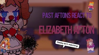 ~past aftons react | Elizabeth Afton | fnaf | afton family | part 1/4~ | cringy and sloppy
