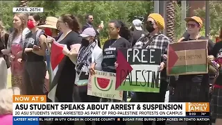 ASU student speaks about arrest and suspension