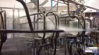 Rotary Parlour Dairy Wash System