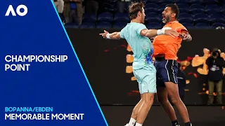 Championship Point | 43-Year-Old Bopanna Makes History with Ebden | Australian Open 2024