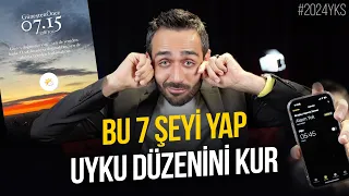 Ben Bu 7 Şeyi Yaparak Uyku Düzenimi Kurdum