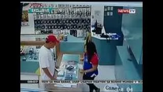 SONA: Pagnanakaw sa isang tindahan ng cellphone sa mall, nakunan ng CCTV