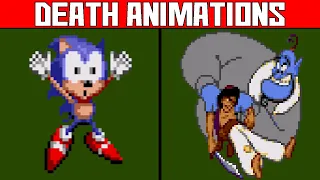 Classic Sega Genesis Video Game Deaths & Game Over Screens - Part 1 (Death Animations)