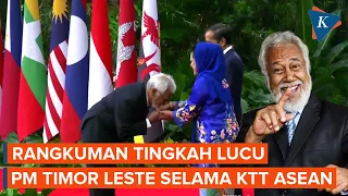 Tingkah Xanana Gusmao di KTT ASEAN: Cium Tangan Iriana, Tolak Foto Bareng Jokowi, dan Heboh Goyang
