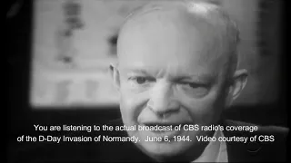 CBS Radio Coverage of the D-Day Invasion, Part 1