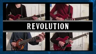 The Beatles - Revolution - Guitar & Bass - Cover