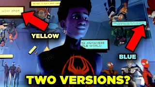 Spider-Man Across the Spiderverse: TWO VERSIONS of the Film Confirmed! (Every Change Breakdown)