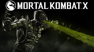 Mortal Kombat X - Reptile  - Стили и движения