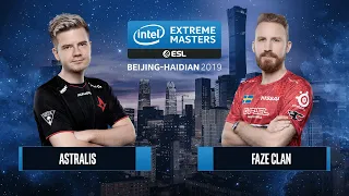CS:GO - Astralis vs. FaZe Clan [Dust2] Map 1 - Semifinals - IEM Beijing-Haidian 2019