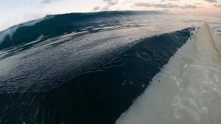 POV SURFING AT STRAIGHT OUTS IN HAWAII! PADDLED OUT IN THE DARK??