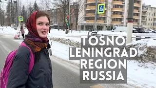 I’ve Met A Beautiful Girl in The Nice Town of TOSNO in Leningrad Region of Russia. LIVE