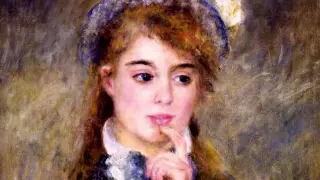 Pierre-Auguste Renoir - Retratos - Música Debussy