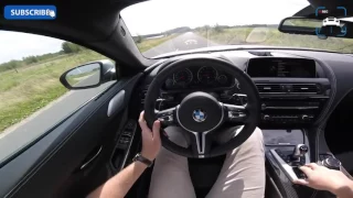 BMW M6 2017 Gran Coupe Competition Review POV Test Drive