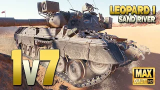 Leopard 1: Last hope on map Sand River - World of Tanks