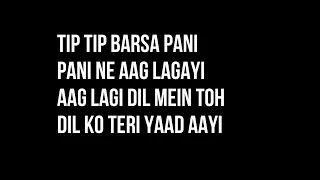 Tip Tip Barsa Paani Remix Karaoke