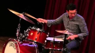 Mark Guiliana Plays Gretsch Broadkaster 20-Inch Classic Jazz Kit BK-J404V-SCP