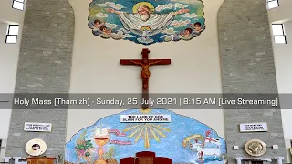 [THAMIZH] Holy Mass - Sunday, 25 July 2021 | Live Streaming 8:15 AM | Rev. Fr. J.A Nathan