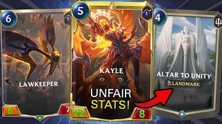 This Deck is FULL of Surprises... ALTAR TO BIG STATS! - Legends of Runeterra