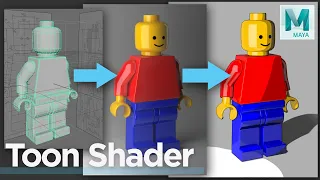 Create Standard Render and Toon Shader by using Arnold Renderer, Maya 3D - Part 2